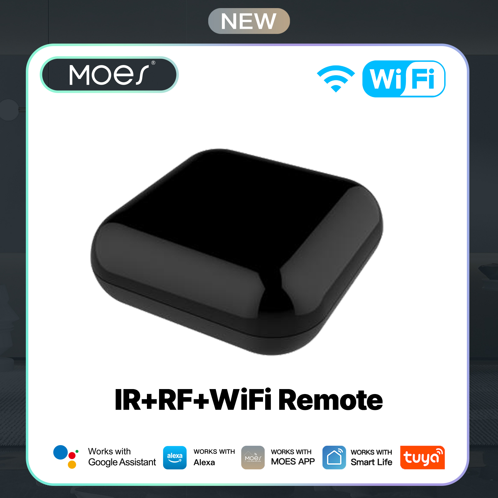 Ir Remote Module - MOES Tuya WiFi IR RF télécommande