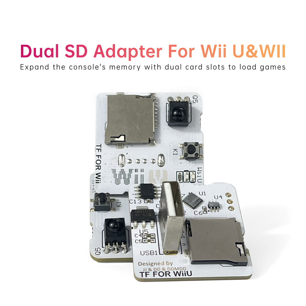 Sd Card Module - Adaptateur double emplacement pour carte SD,