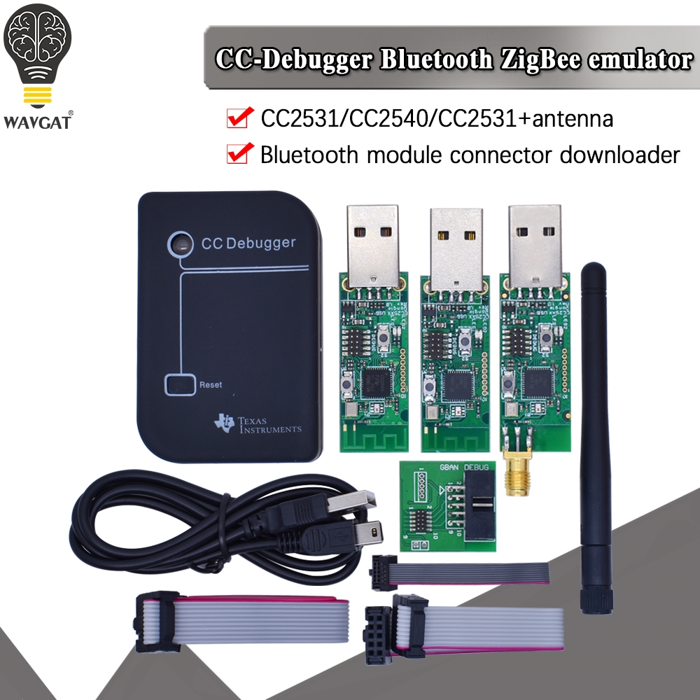 Zigbee Cc2531 - ÉLiban ateur Zigbee CC2531, débogueur CC,