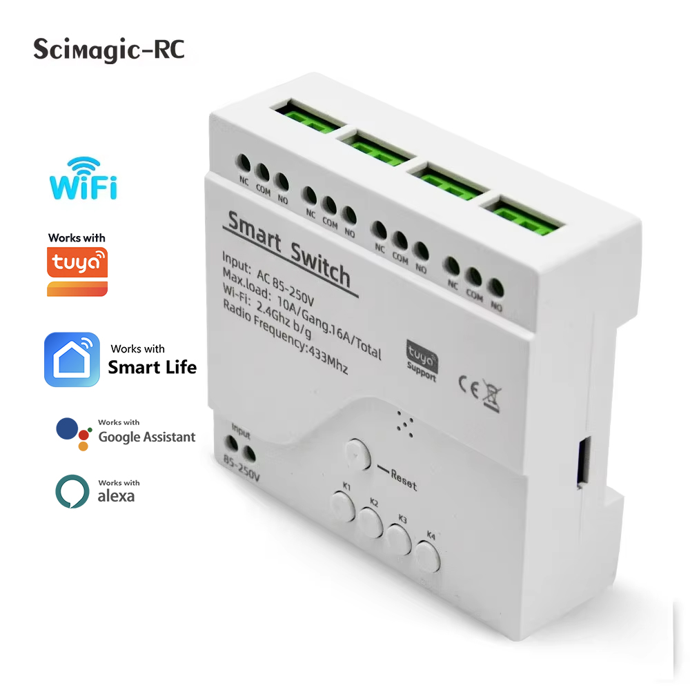 Relay Module 4 Channel - Module de relais intelligent 4 canaux