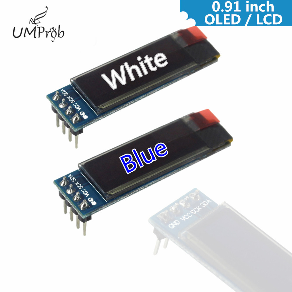 Écran LCD OLED blanc/bleu 0,91 - Ssd1306 avis et prix