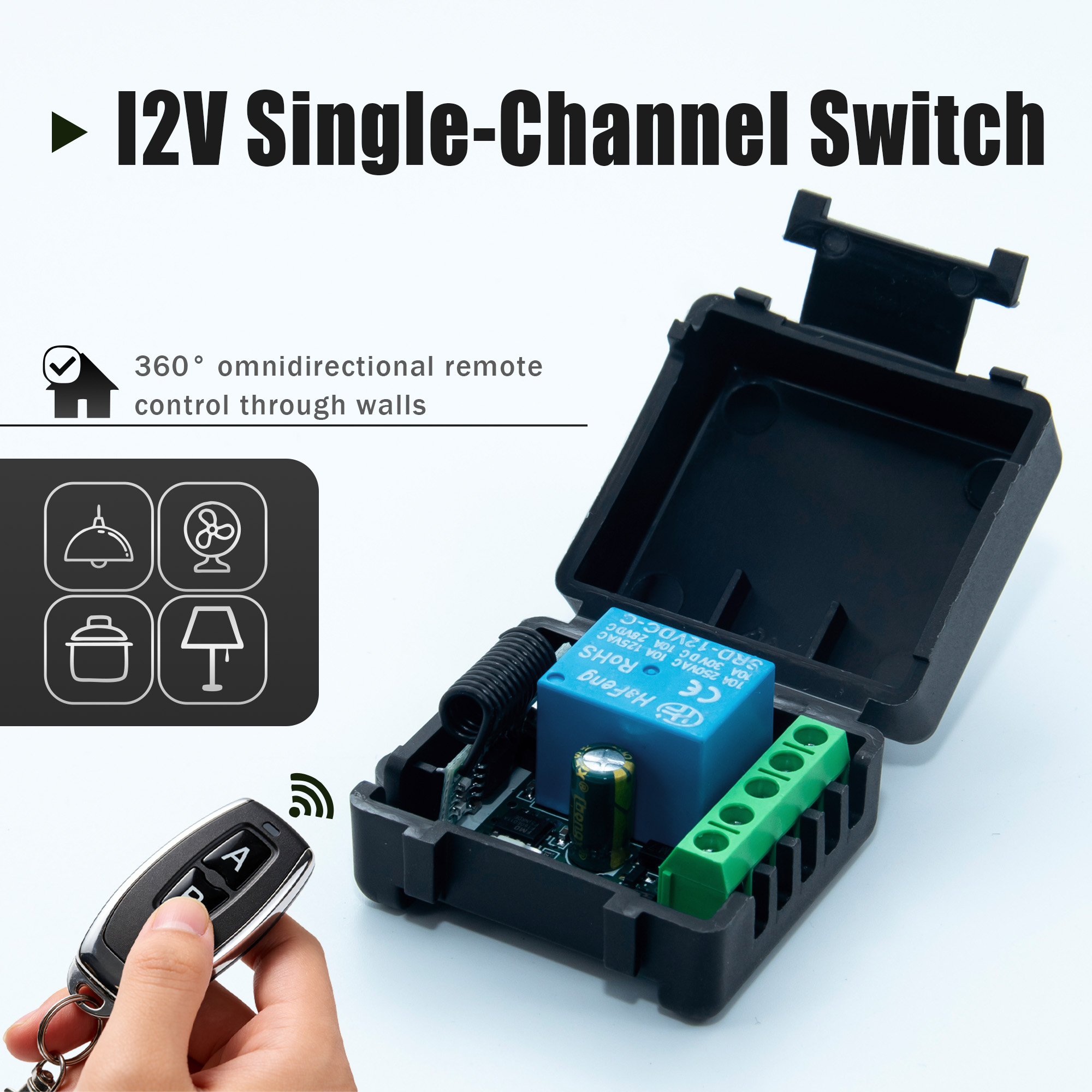 Module de relais RF 1 canal 12 - Ir Remote Module avis et prix
