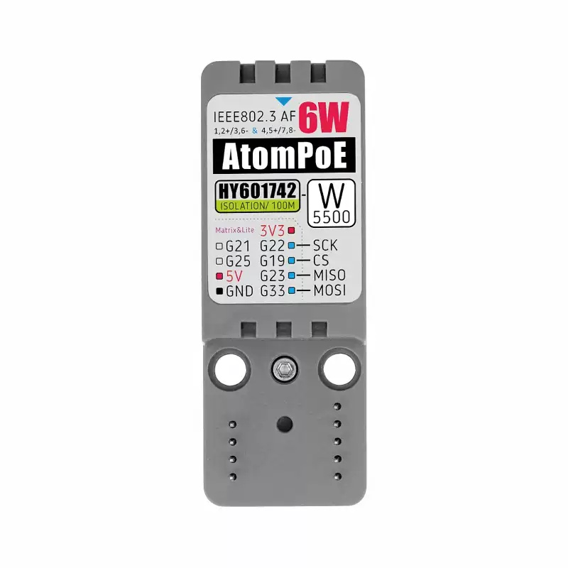 M5Stack Atomic PoE W5500 Contr - Ethernet W5500 avis et prix