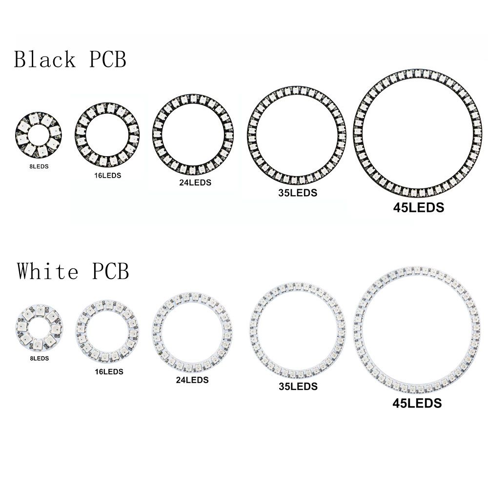 Anneau LED WS2812b adressable  - Ws2812B Strip 5V avis et prix