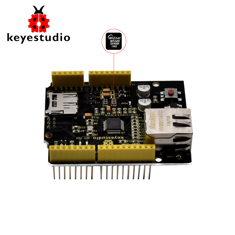 Keyestudio-Bouclier Ethernet W - Ethernet W5500 avis et prix