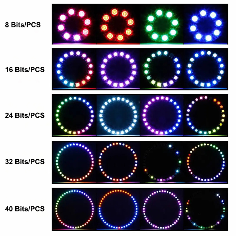 Anneau LED intelligent SMD5050 - Ws2812B avis et prix
