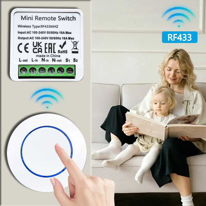 Interrupteur sans fil 433 MHz, - Ir Remote Module avis et prix