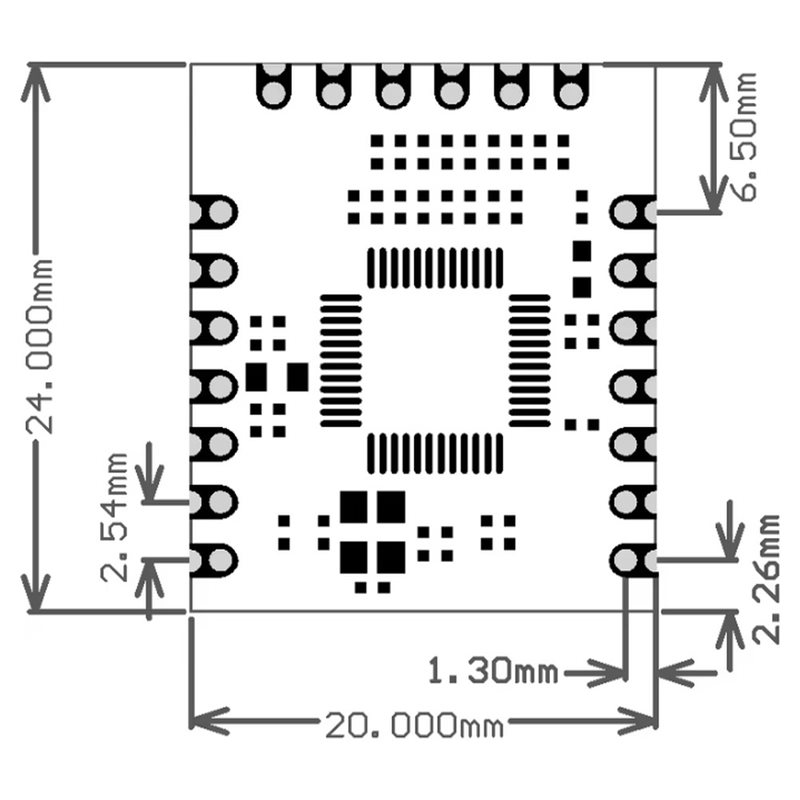 Module Ethernet AB42-W5500-Io, - Ethernet W5500 avis et prix