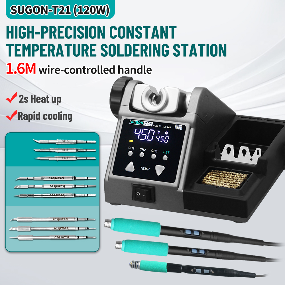 Station de soudage SUGON T21 1 - Soldering Iron Temperature Probe avis et prix