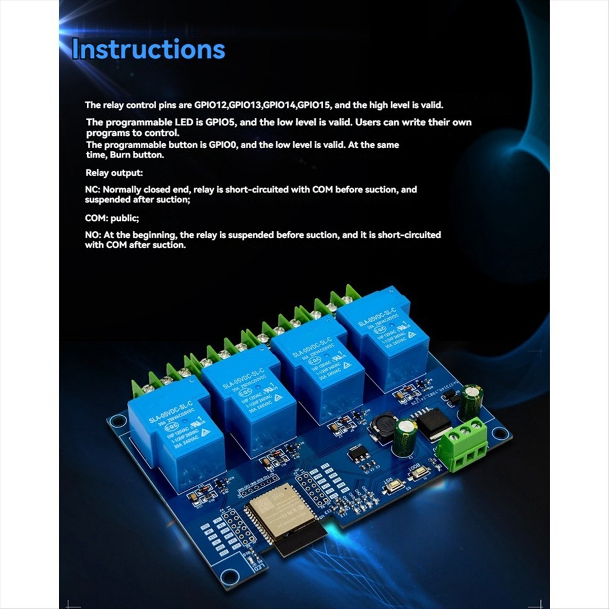 (AD11] Module relais 4 canaux  - Relay Module 4 Channel avis et prix