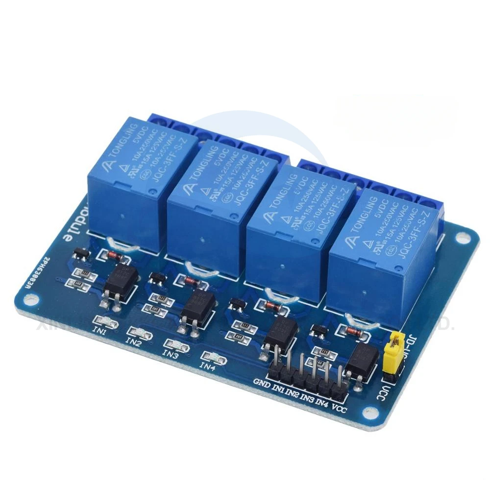 Module de relais 5/12V 1/2/4/6 - Relay Module 4 Channel avis et prix