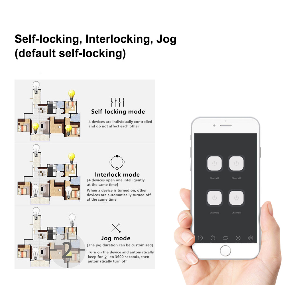 Module relais WiFi intelligent - Relay Module 4 Channel avis et prix