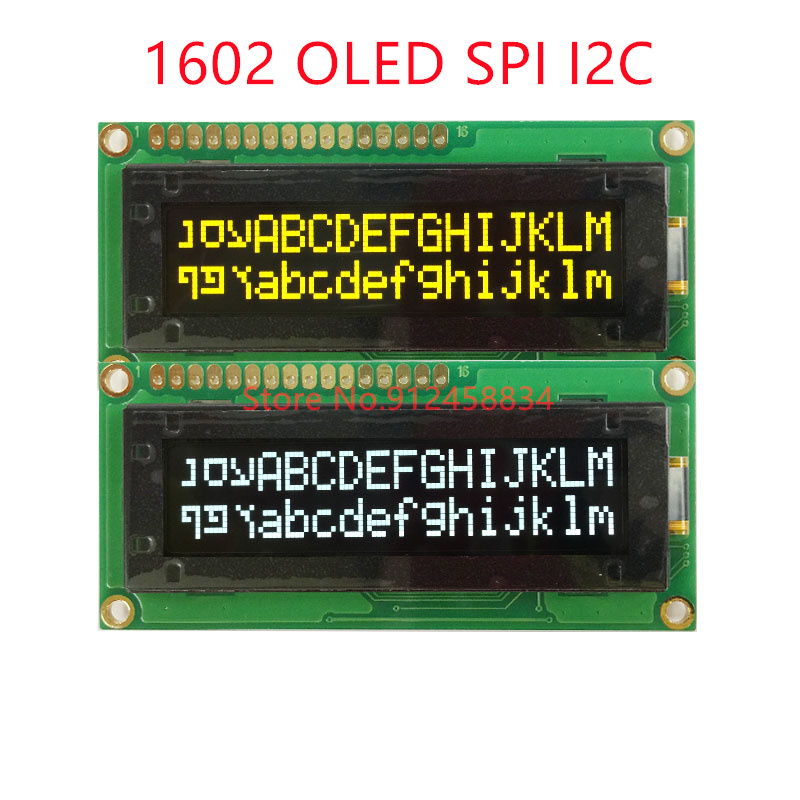 1602 16X2 OLED SPI I2C 3.3v ou - Lcd 1602 avis et prix