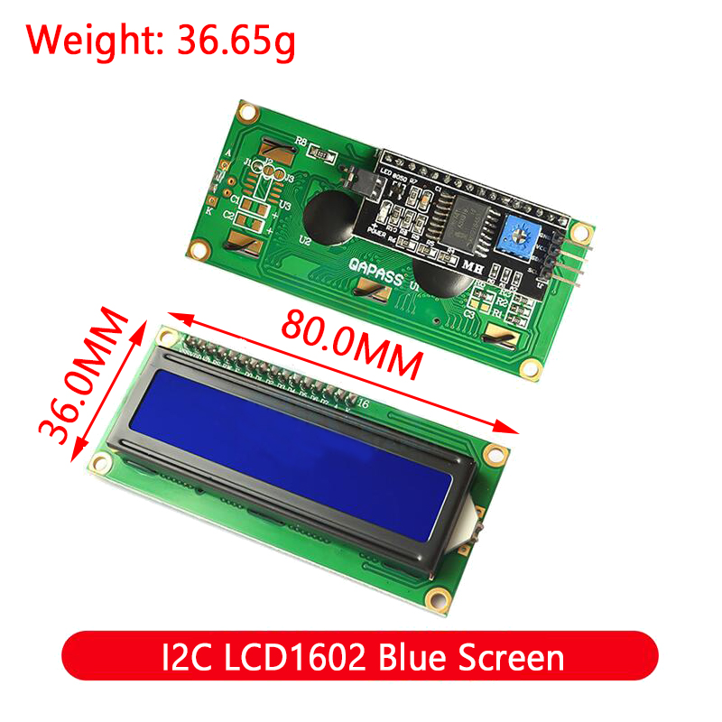 Module LCD avec écran bleu ver - Lcd 1602 avis et prix